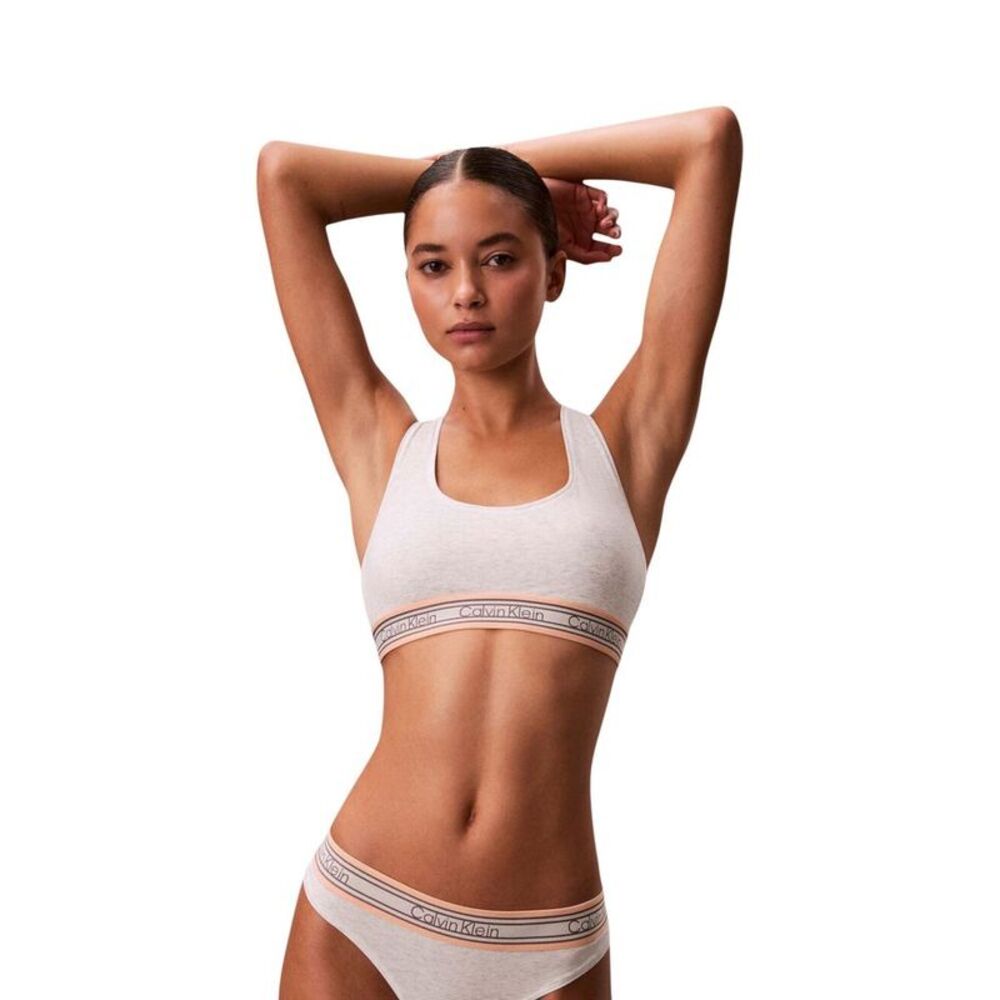 Calvin Klein Underwear Cream Cotton Women's Bra